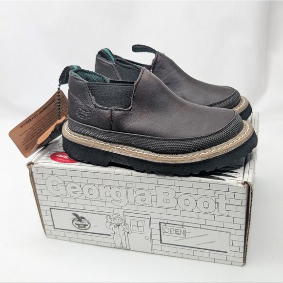 Georgia Boot Baby Romeo Boots GR14  Leather Shoes Pull-on - Picture 1 of 6